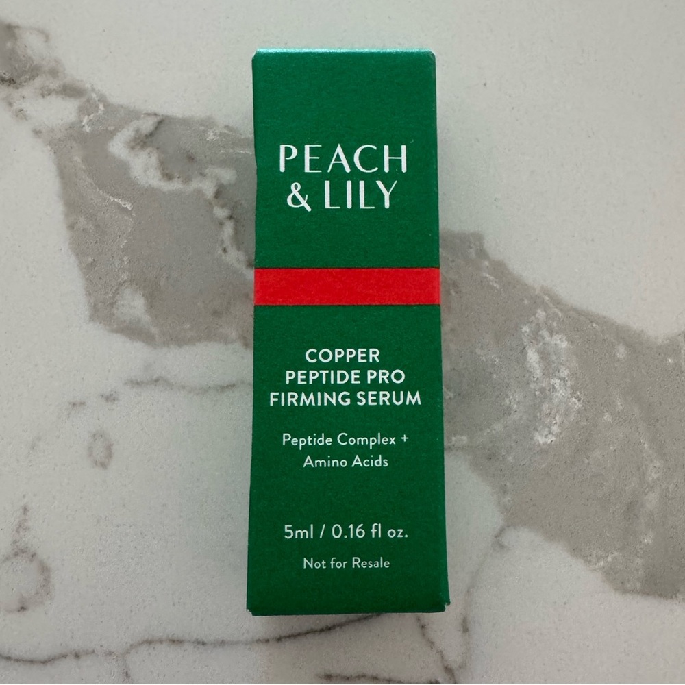 🌸5/$25🌸 Peach & Lily copper peptide pro firming serum
